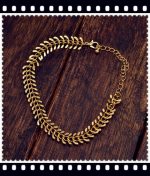 কোডঃ ANK04; Fish Bone Anklet (For 1 Leg)