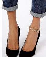 কোডঃ ANK04; Fish Bone Anklet (For 1 Leg) - Image 2