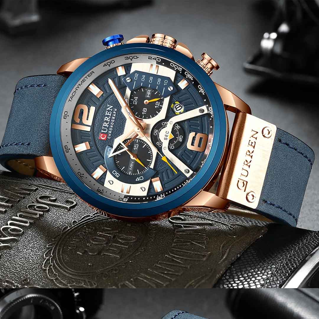 CR53a_2.jpg কোডঃ CR53a; Curren Premium Quality Watch - Image 1