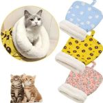 কোডঃ CSB01; Yellow (1 Piece) Cat Sleeping Bag