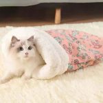 কোডঃ CSB02; Pink (1 Piece) Cat Sleeping Bag