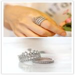 কোডঃ FR10; Crown Finger Ring - Image 2