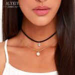কোডঃ NEC06; Multi-Layer Fashionable Choker Necklace - Image 2