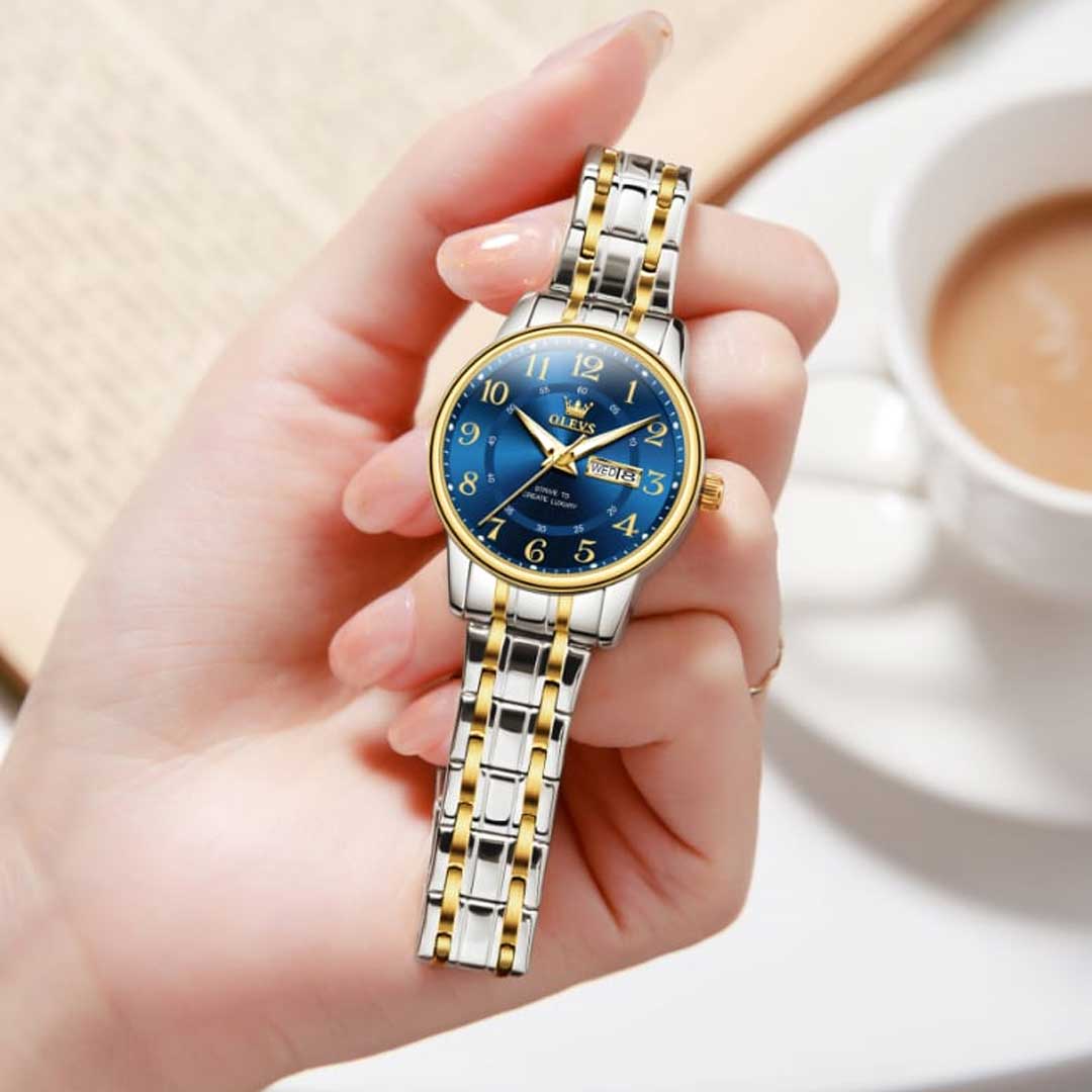OLL17c.jpg কোডঃ OLL17c; Olevs Ladies Watch - Image 1