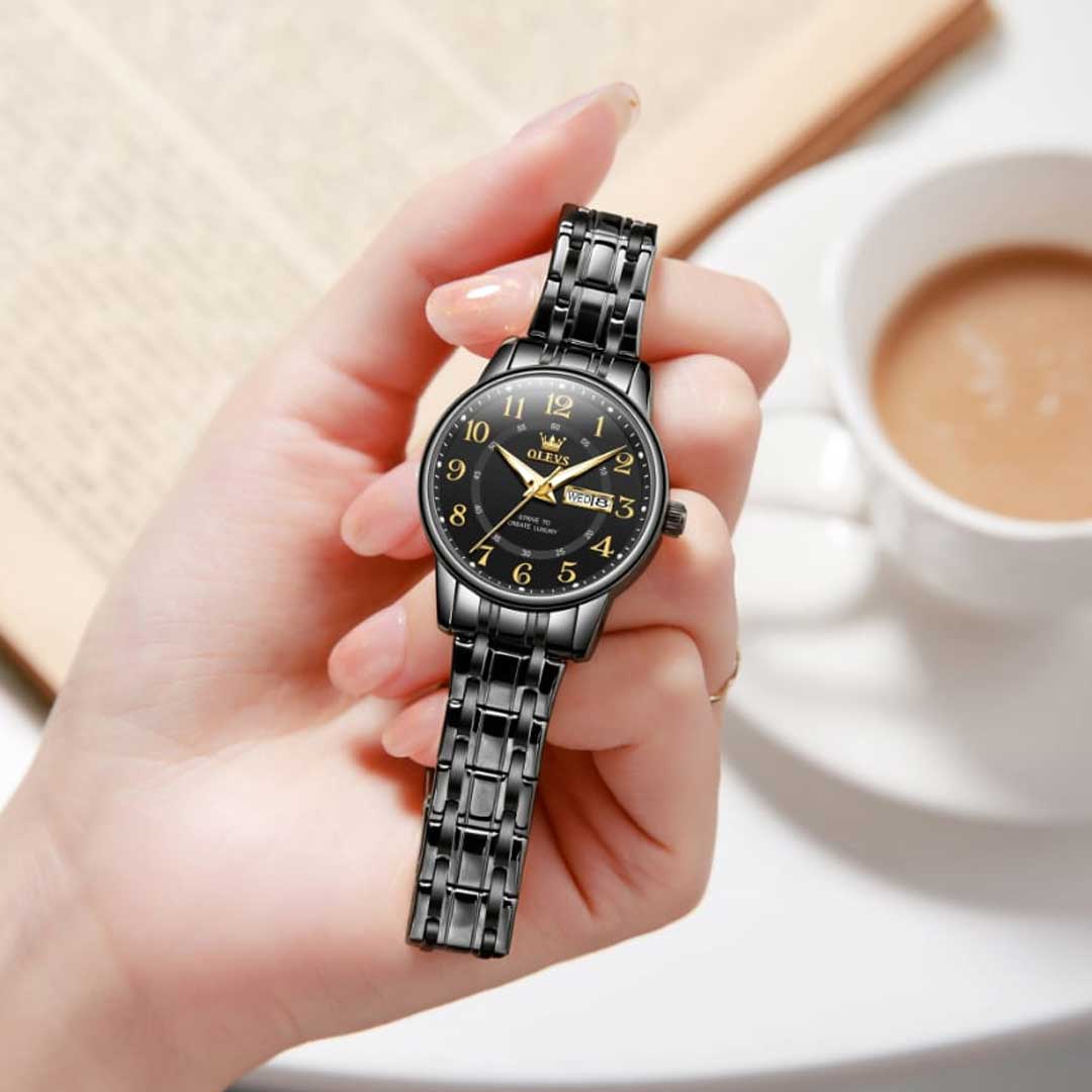 OLL17g.jpg কোডঃ OLL17g; Olevs Ladies Watch - Image 1