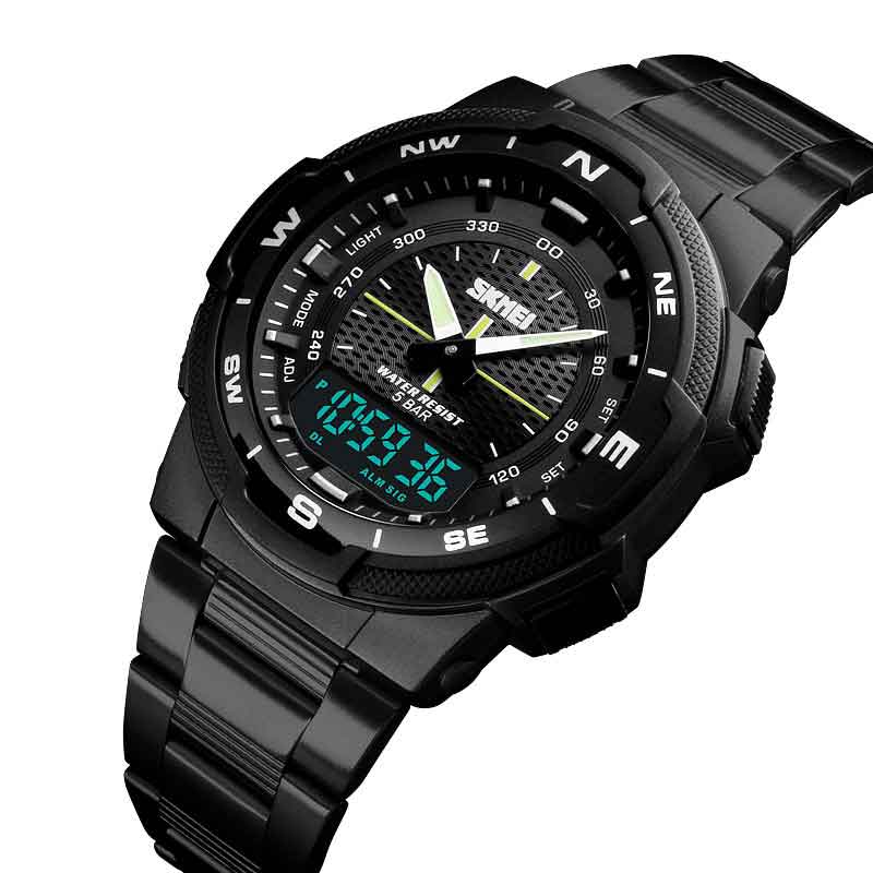SK02d.jpg কোডঃ SK02d; SKMEI Watch - Image 1